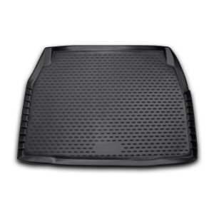 Mercedes E Class W210 Trunk Mat - Rear - Omac - TPE - Black - '96-'02 Mercedes E Class W210 Trunk Mat - Rear - Omac - TPE - Black - '96-'02